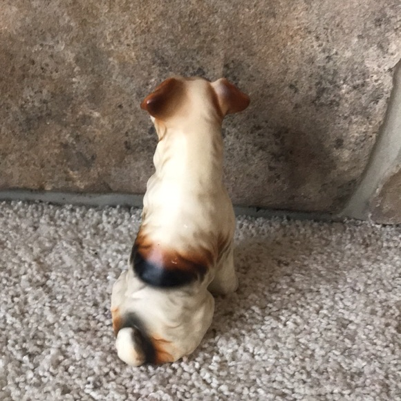 Vintage wire haired fox terrier - Picture 13 of 16